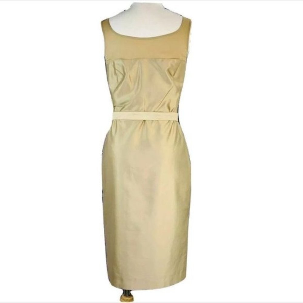 L.K. Bennet Suit 3Pc Dress Silk Set Elegant London International Luxury Fashion - Picture 4 of 16